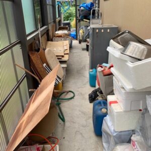 熊本県宇土市でデッドスペースに溜め込んでしまった不用品回収