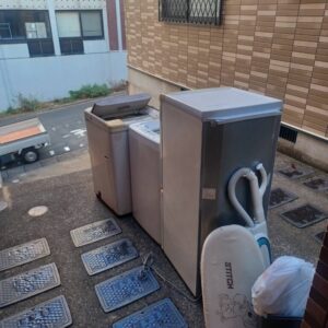 熊本県熊本市で不用になった家電類の回収