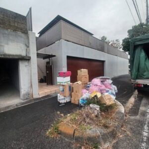 熊本県八代市で大量の衣類・寝具回収