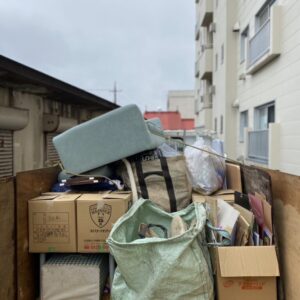 熊本市で市営住宅退去の為、不用品処分