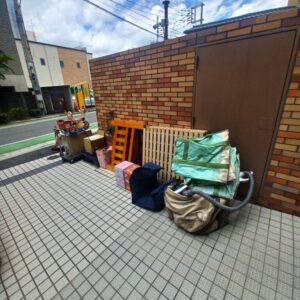 熊本市でマンションから大型の不用品回収