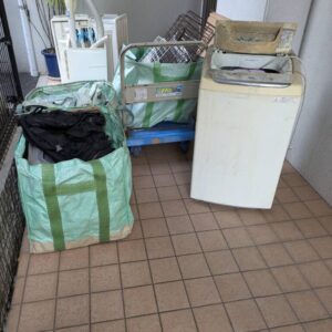 上天草市で単身お引越しに伴い不用品回収