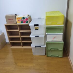 熊本市でカラーボックスやダンボール処分