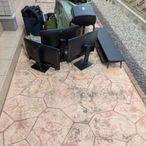 熊本市中央区で引越しの際にパソコンモニターなど回収